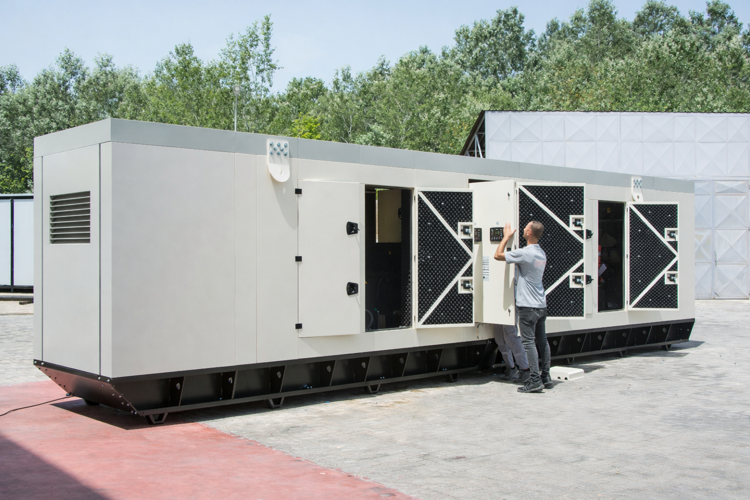Duplex Series twin generator enclosure